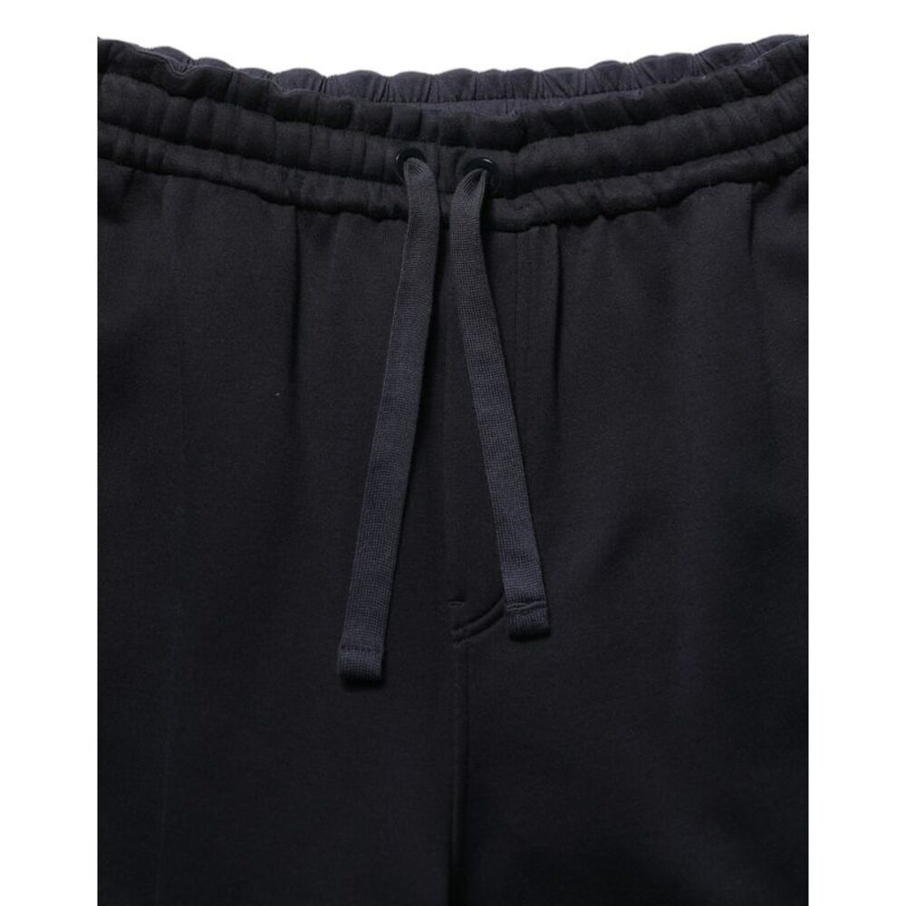 Dolce & Gabbana Dark Blue Relaxed Wide Leg Men Jogger Men's Pants